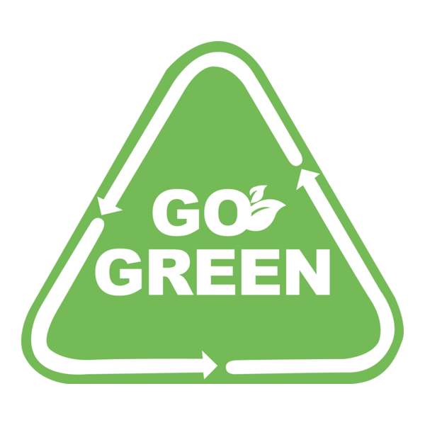 Go Green Logo PNG Vector