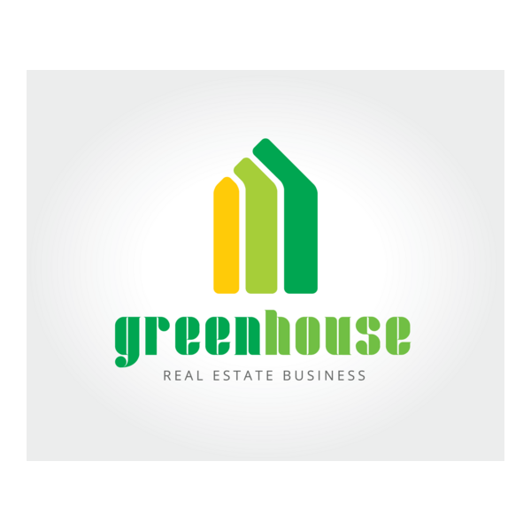 Green House Logo PNG Vector