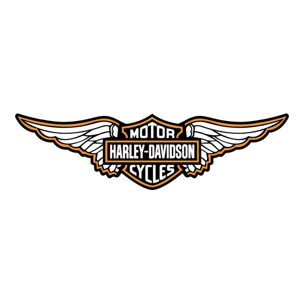 Harley Davidson wings Logo PNG Vector