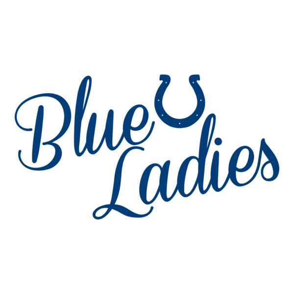 Indianapolis Colts Blue Ladies Logo PNG Vector