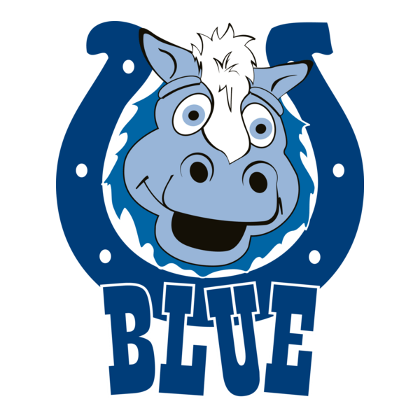 Indianapolis Colts BLUE Logo PNG Vector