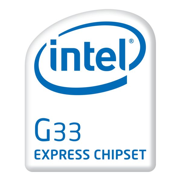 Intel G33 Express Chipset Logo PNG Vector