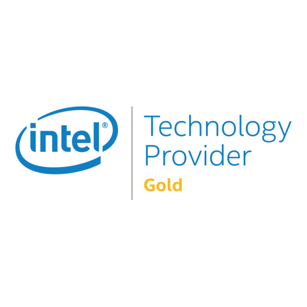 Intel Technology Provider Gold Logo PNG Vector
