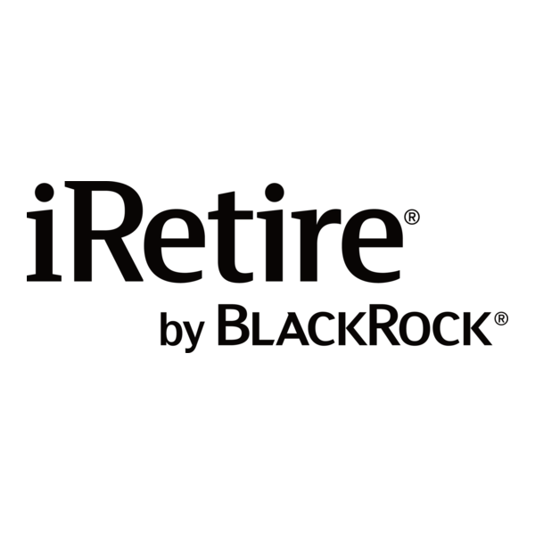 iRetire by BlackRock Logo PNG Vector