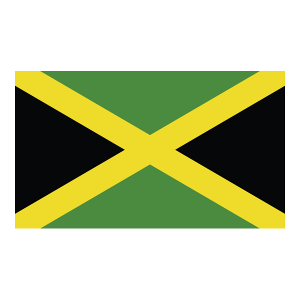 Jamaica Flag Logo PNG Vector