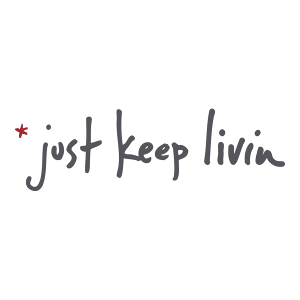 Just Keep Livin Logo PNG Vector