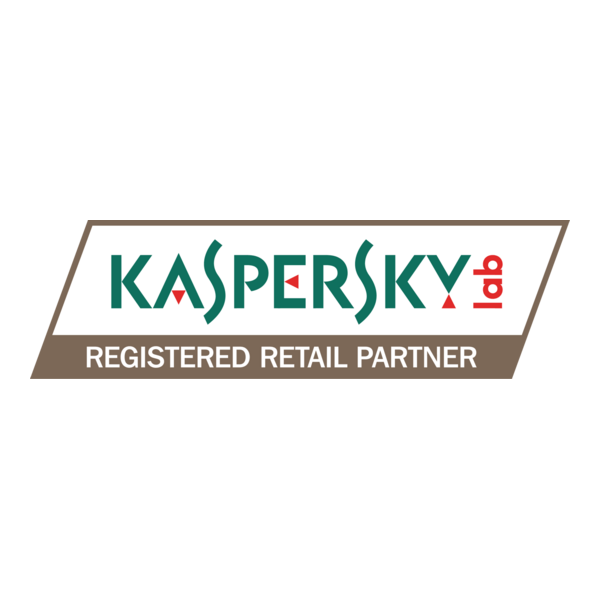 Kaspersky Registered Retailer Partner Logo PNG Vector