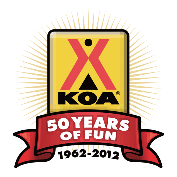 KOA 50 Years of Fun 1962-2012 Logo PNG Vector
