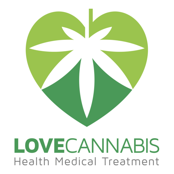 Love cannabis Logo PNG Vector