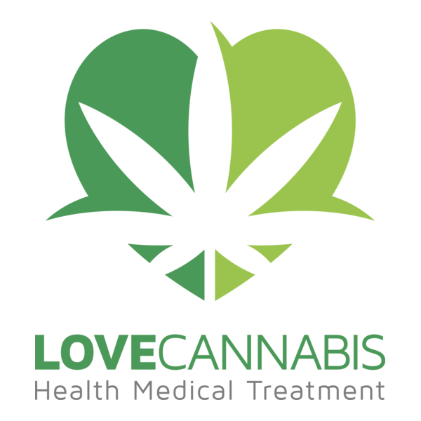 Love cannabis Logo PNG Vector