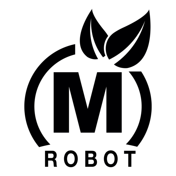 M Robot Logo PNG Vector