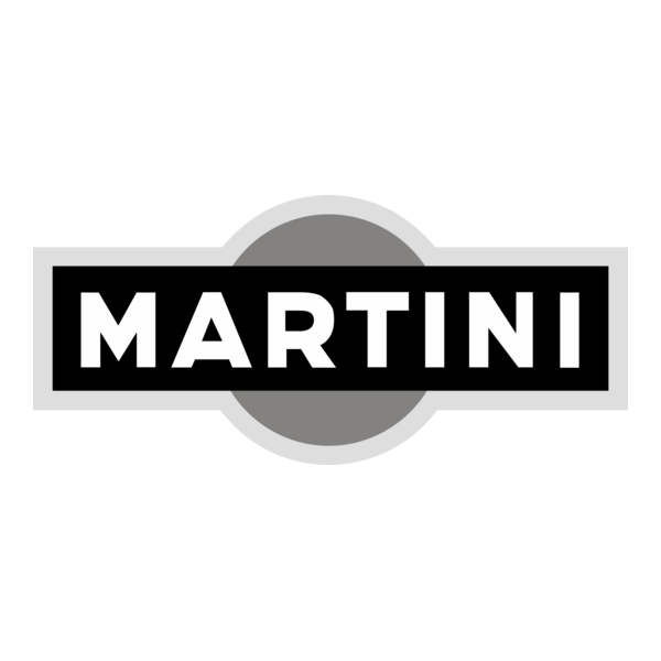Martini bw Logo PNG Vector