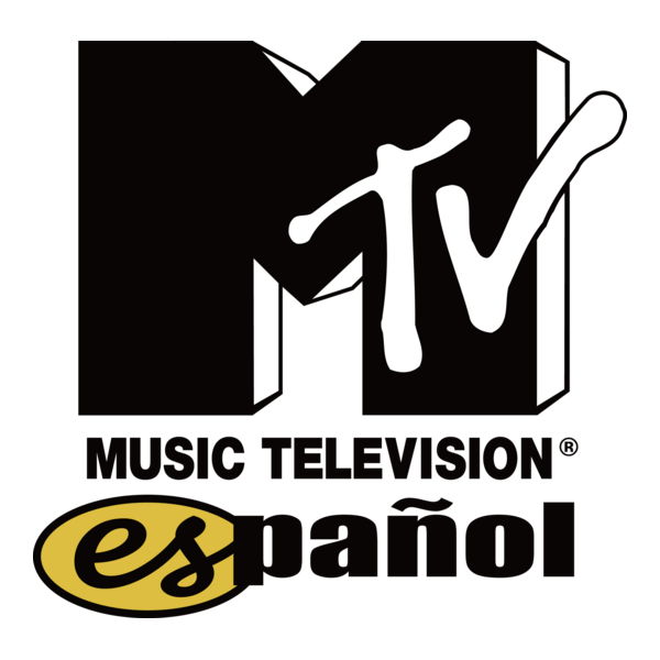 MTV Music Television Español Logo PNG Vector