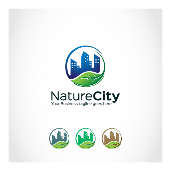 Nature City Logo PNG Vector