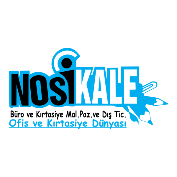 Nosikale Kırtasiye ve Büro Malzemeleri Logo PNG Vector
