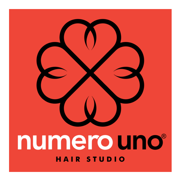 Numero Uno Hair Studio Logo PNG Vector