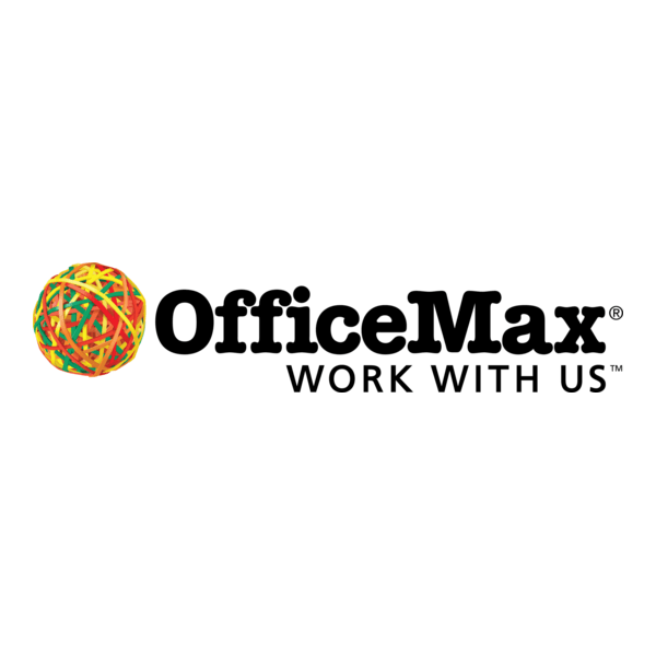 OfficeMax Work With US Logo PNG Vector