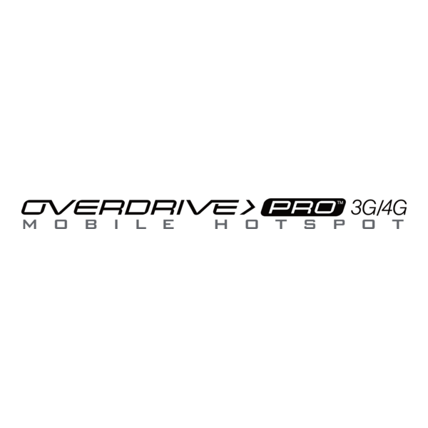 Overdrive Pro 3G/4G Mobile Hotspot Logo PNG Vector
