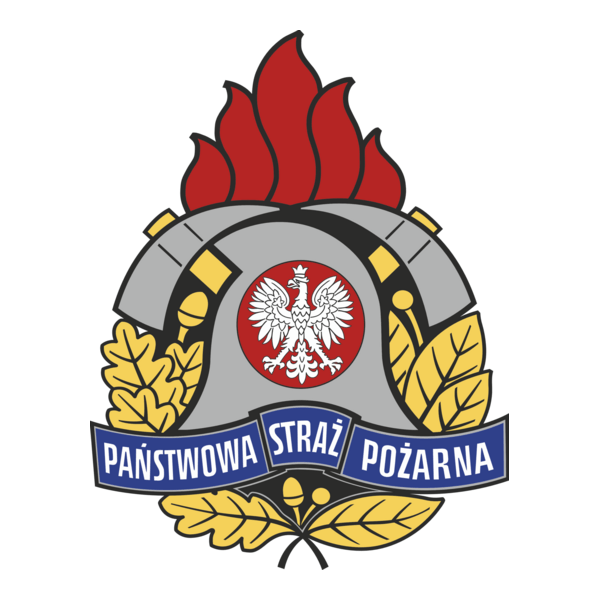 Państwowa Straż Pożarna PSP Logo PNG Vector