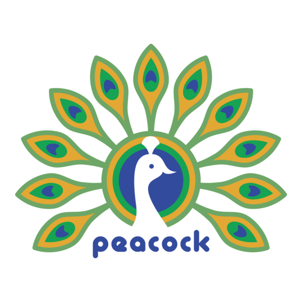 Peacock Logo PNG Vector