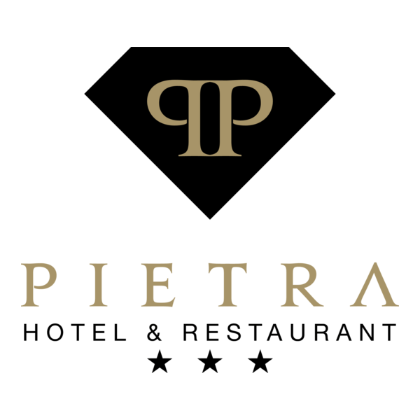 Pietra Hotel Restaurant Logo PNG Vector