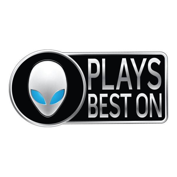 Plays best on Alienware Logo PNG Vector