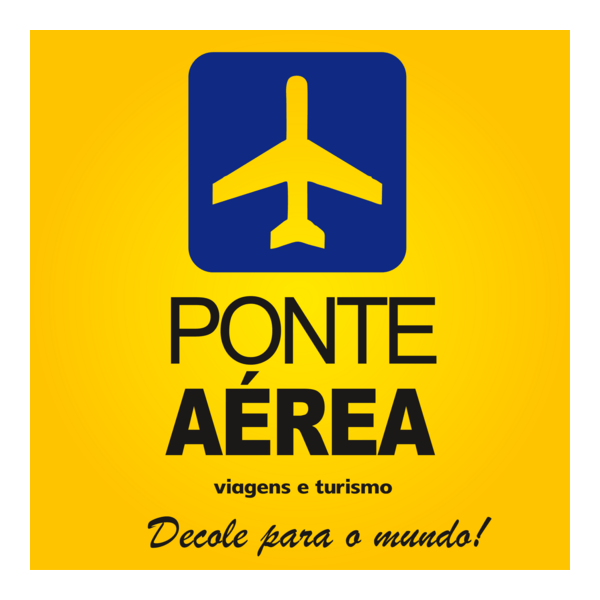Ponte Aérea - Viagens e Turismo Logo PNG Vector