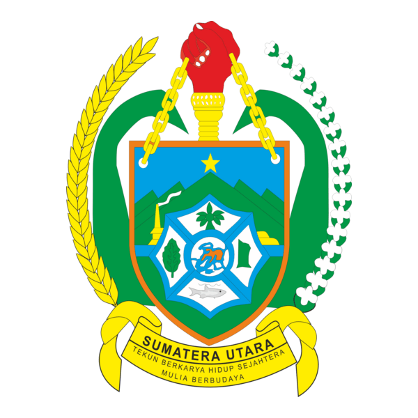 Provinsi Sumatera Utara Logo PNG Vector