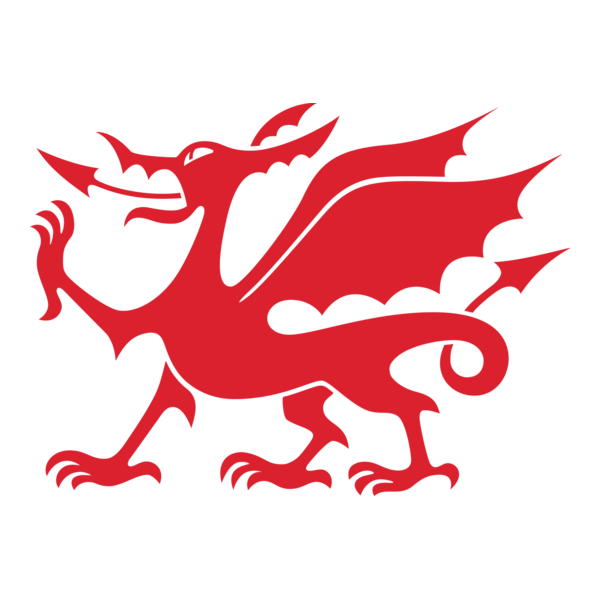 Red dragon Logo PNG Vector