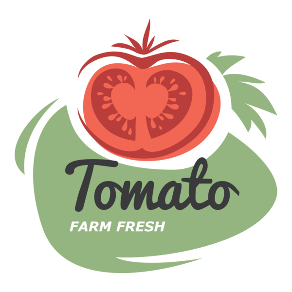 Retro tomato Logo PNG Vector