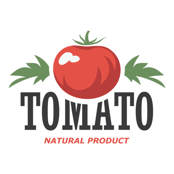 Retro tomato Logo PNG Vector