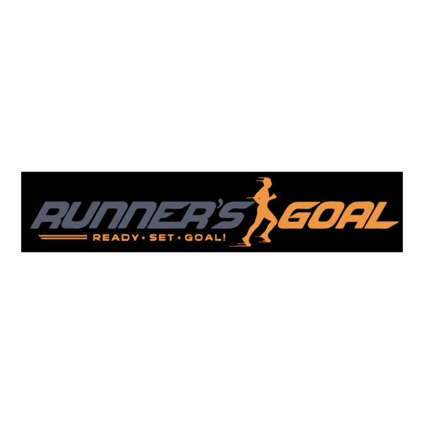 Runners Goal Logo PNG Vector