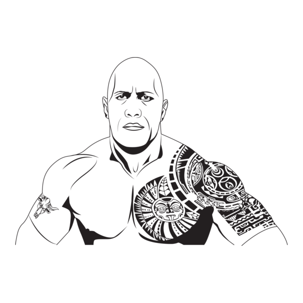 Sharan rudrox The Rock Logo PNG Vector