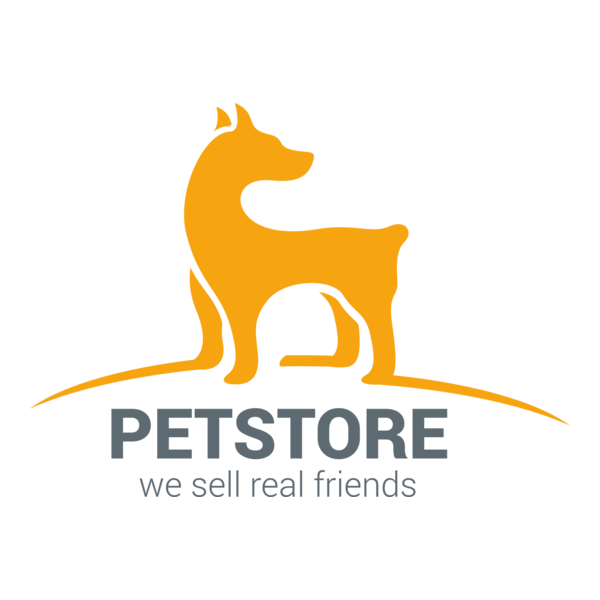 Simple dog Logo PNG Vector