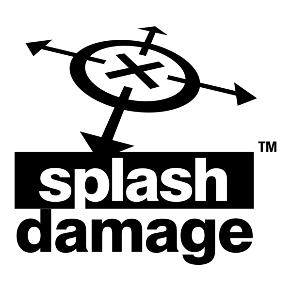 Splash Damage Logo PNG Vector