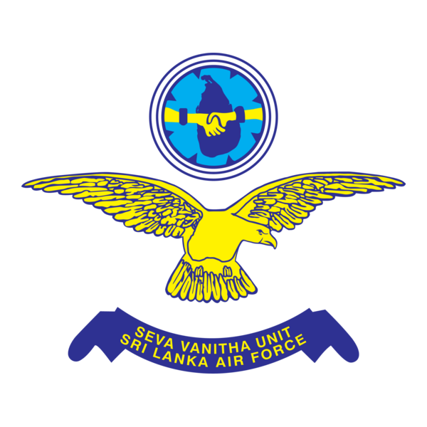 SrI Lanka Air Force Seva Vanitha Unit Logo PNG Vector