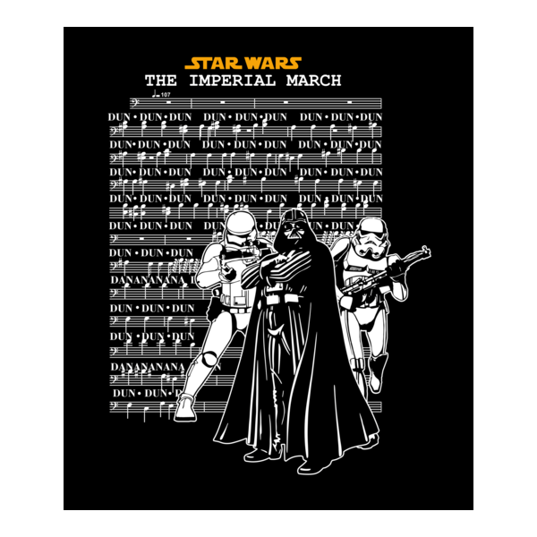 Star Wars - Imperial March Logo PNG Vector