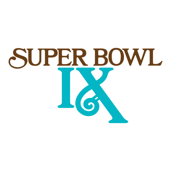 Super Bowl IX Logo PNG Vector