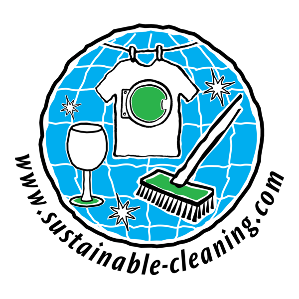 Sustainable Cleaning Logo PNG Vector