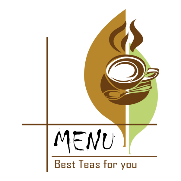 Tea menu Logo PNG Vector