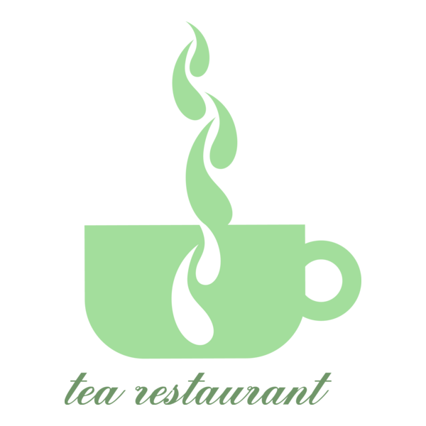 Tea Restaurant Logo PNG Vector