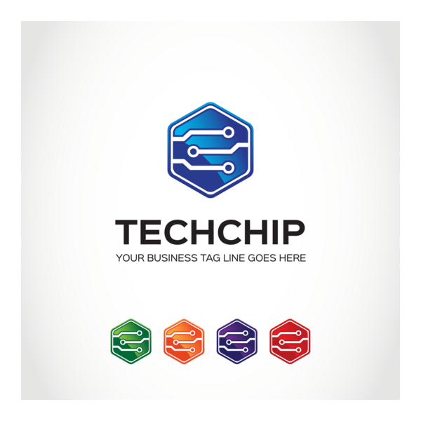 Techchip Logo PNG Vector