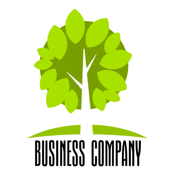 Tree business Logo PNG Vector