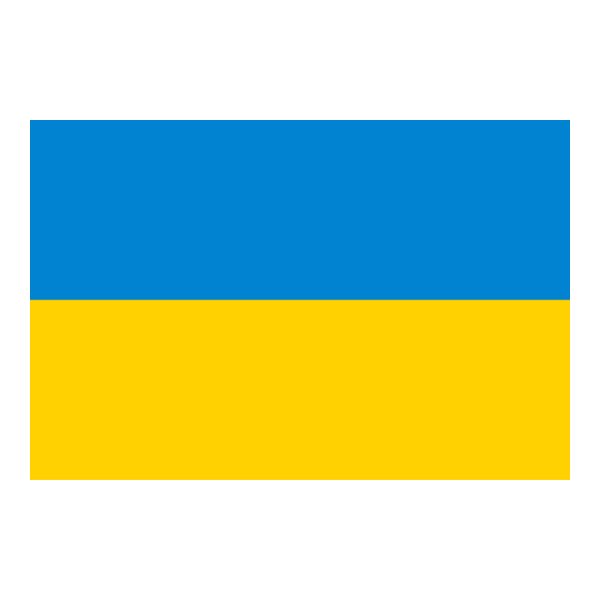 Ukraine Flag Logo PNG Vector