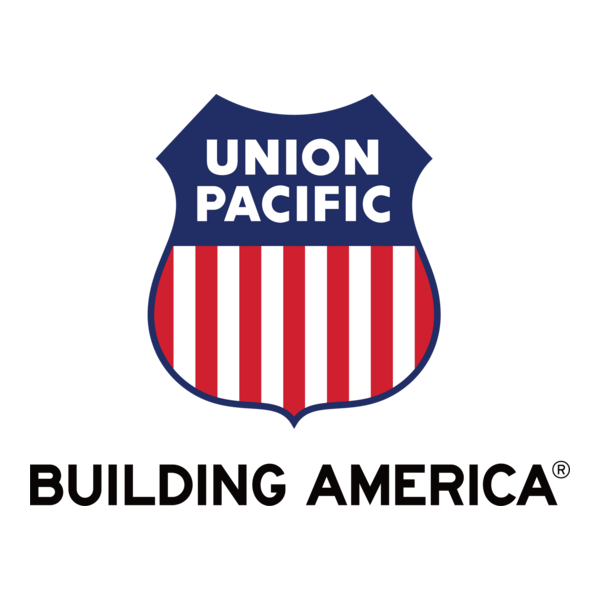 Union Pacific Building America Logo PNG Vector