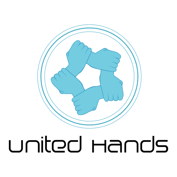 United Hands Logo PNG Vector