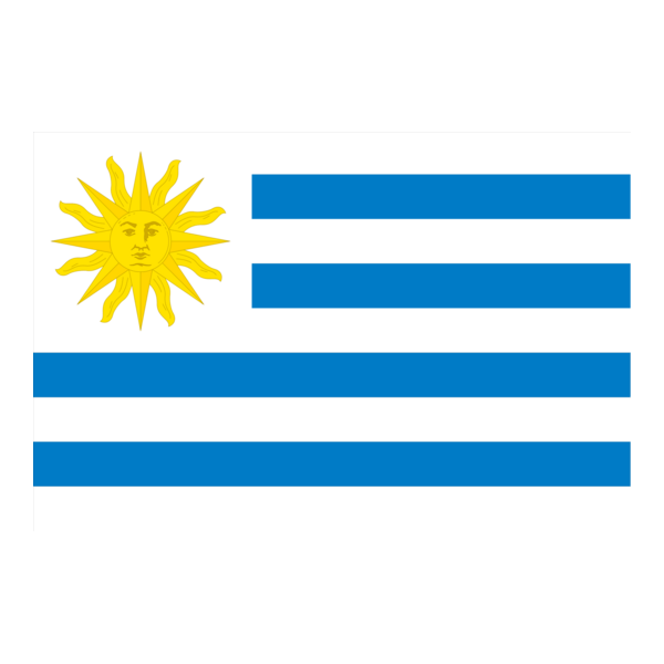 Uruguay Flag Logo PNG Vector