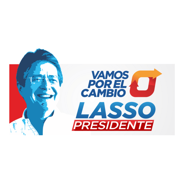 Vamos por el Cambio Lasso Presidente Logo PNG Vector