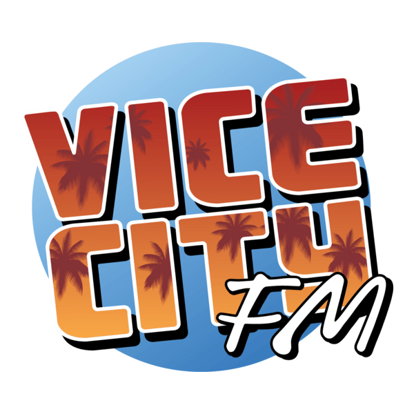Vice City FM Radio Logo PNG Vector