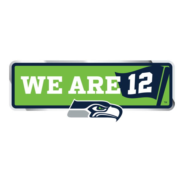 We are 12 of Seahawks Logo PNG Vector